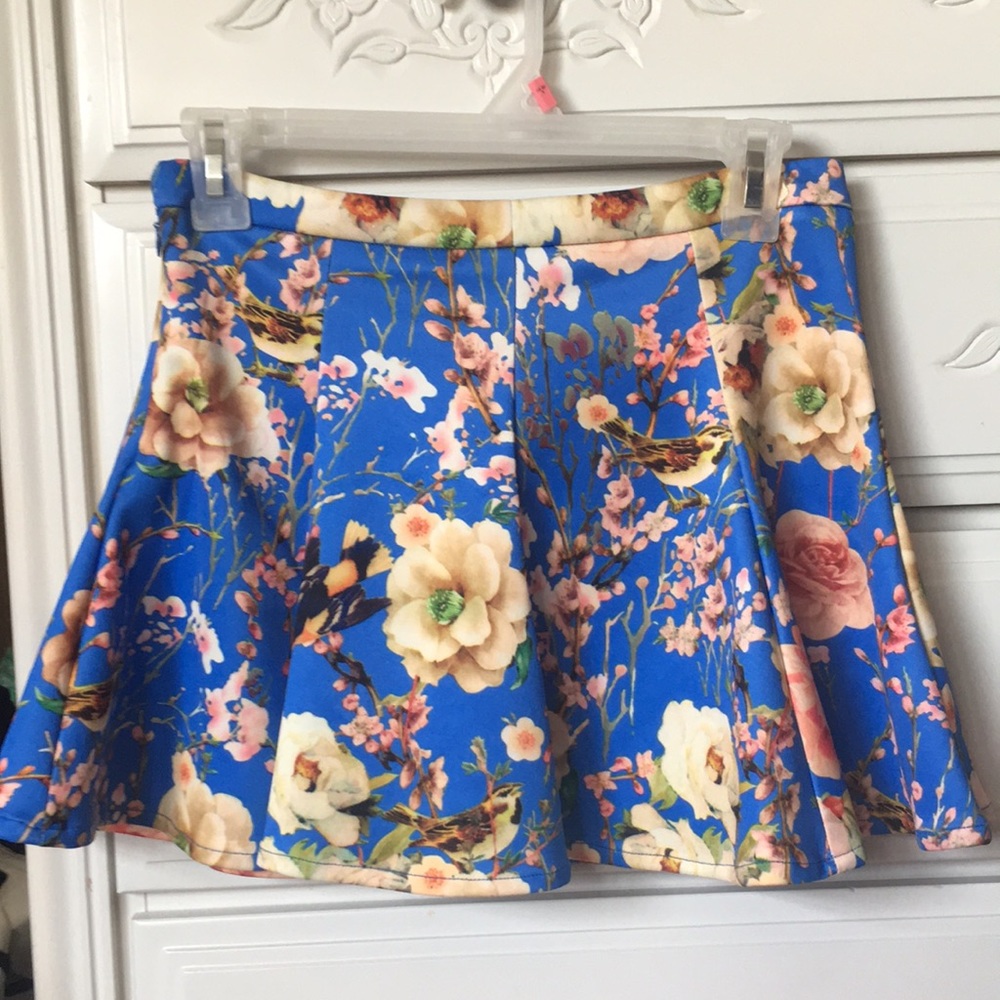 ASOS Floral Miniskirt